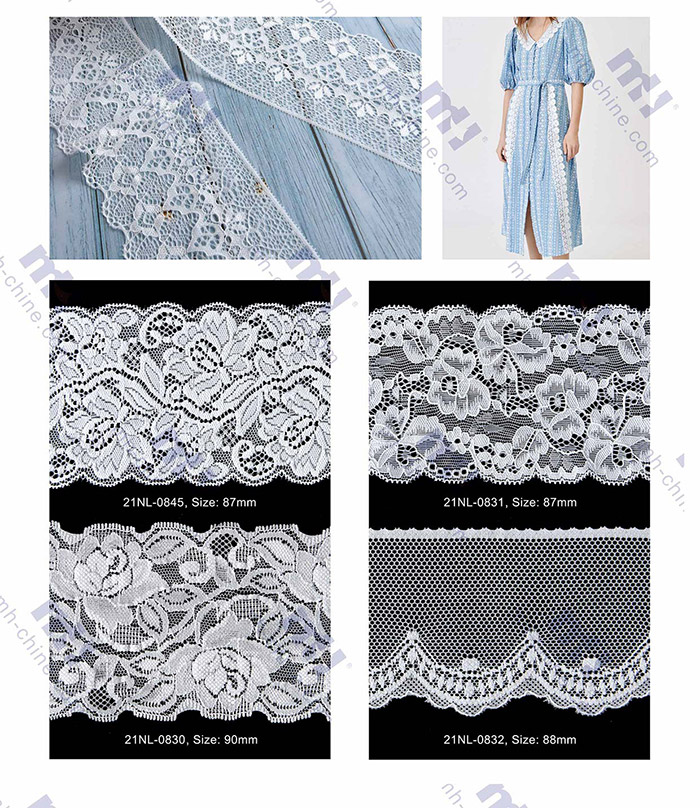 other patterns of tricot lace