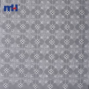 Embroidered Cotton Lace Fabric