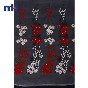 New design Embroidery Guipure Organza Lace Fabric