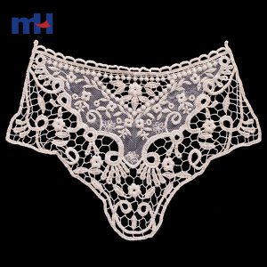 Solid Embroidery Lace Collar