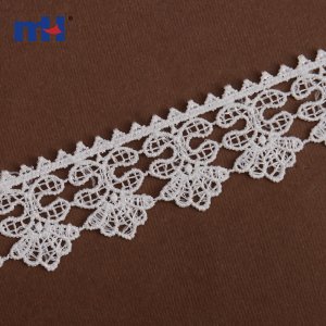 embroidery polyester trim design chemical lace