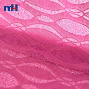 Polyester Tricot Lace Fabric