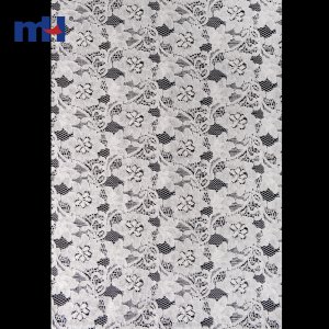 Tricot Style Mesh Lace Fabric