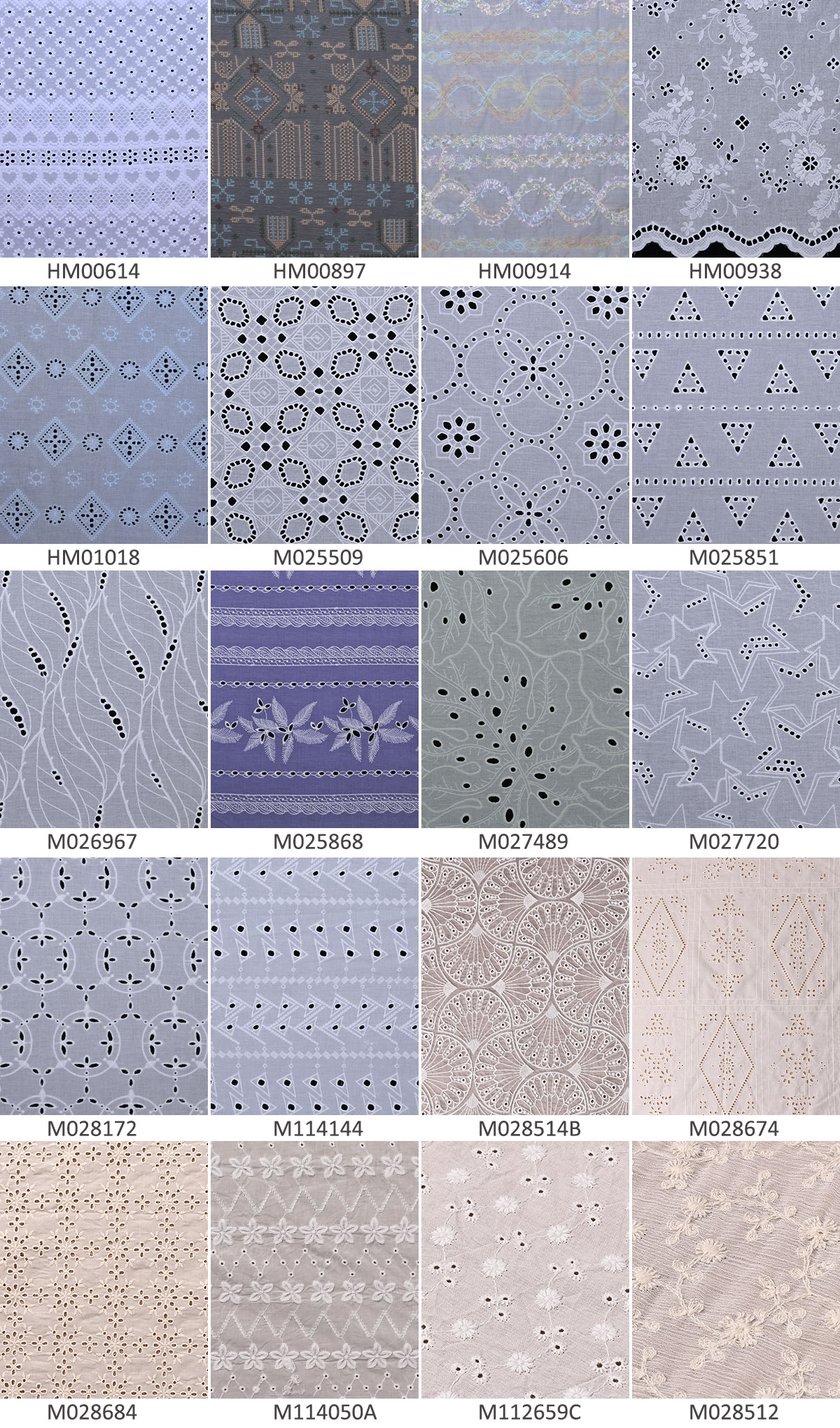 MH cotton lace fabric new collection