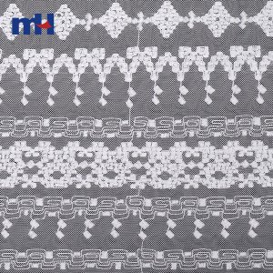 Net Embroidery Lace Fabric