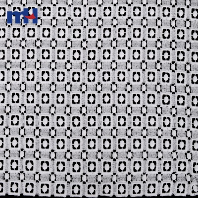 cotton chemical lace embroidery fabric