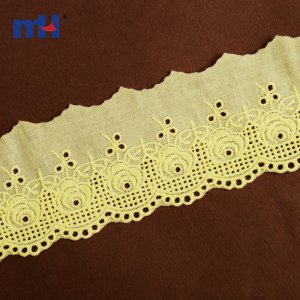 Cotton embroidery Lace