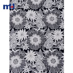 High quality embroidery Net lace fabric