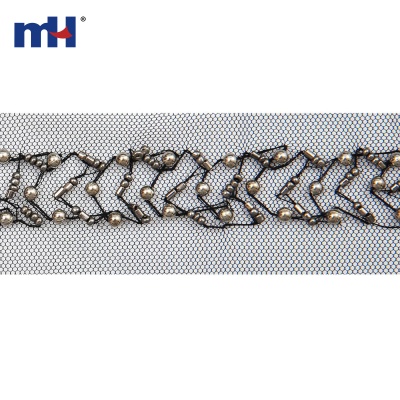 Beads and Sequins Lace