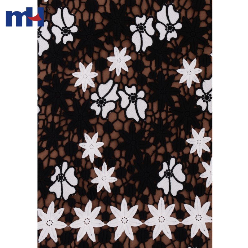 high quality embroidery chemical lace fabric