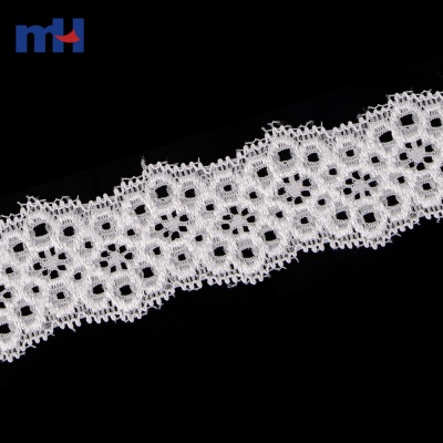 Nylon Spandex Elastic Tricot Lace