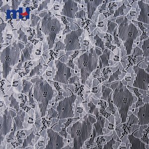 100% Nylon Tricot Lace Fabric-6355-0068