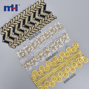 Sequins Lace Mesh Trim Lace Ribbon Applique Sewing Craft Supplies
