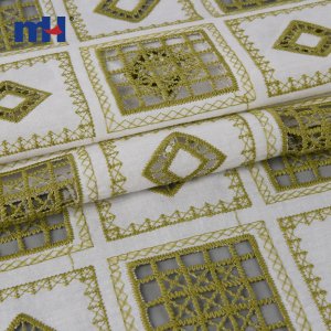 Laser Cut Embroidery Lace Fabric