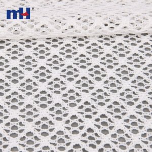 Polyester Crochet Knit Lace Fabric