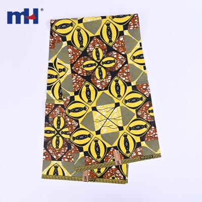 African Ankara Style Wax Print Fabric