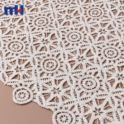 Cotton Corded Guipure Lace Fabric