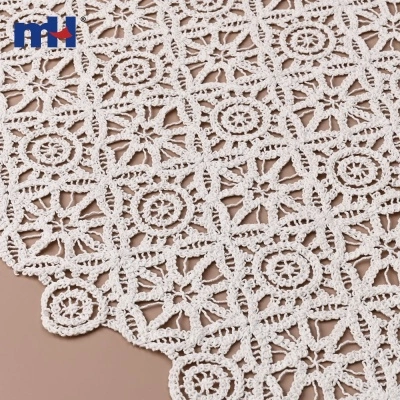 Cotton Corded Guipure Lace Fabric