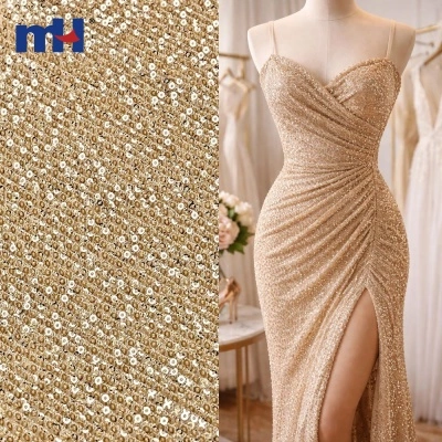 Sequin Embroidered Allover Fabric