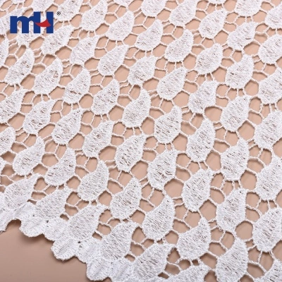 Water Soluble Teardrop Lace Fabric