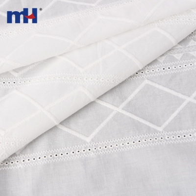 Cotton Embroidery Lace Fabric